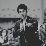 Junichiro Koizumi givning an election speech