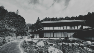 Rural real estate in Japan.