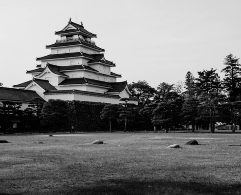 Tsurugajo Castle in Aizuwakamatsu, Fukushima